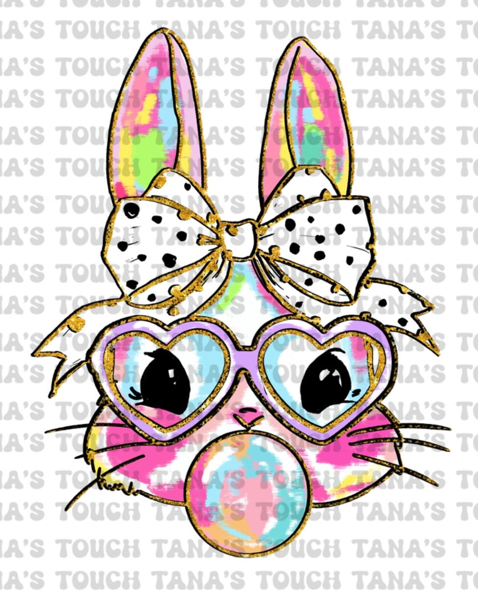 Bunny Bubble DTF PRINT